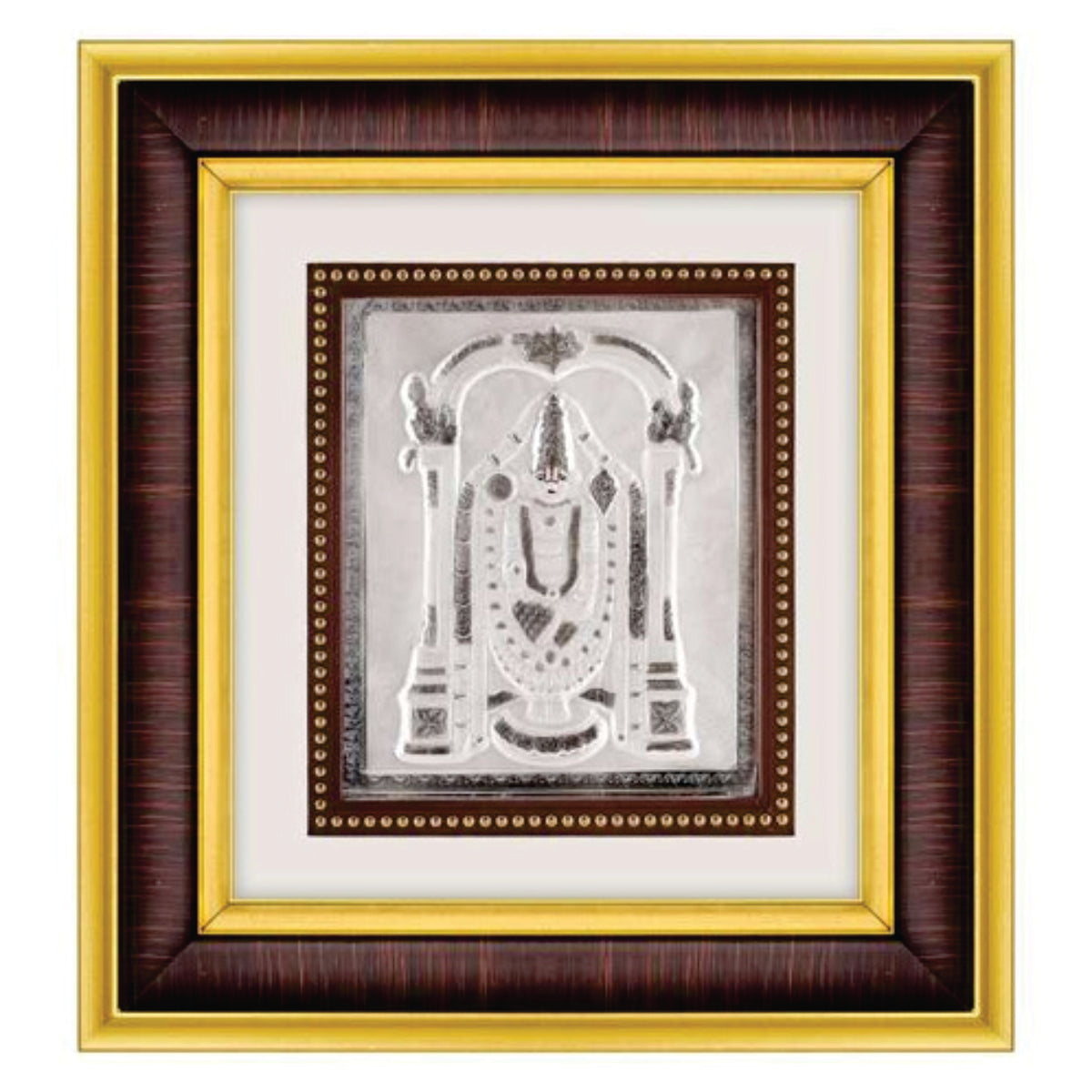 Balaji Frame - 999 Pure silver , 10 x 11 Inch