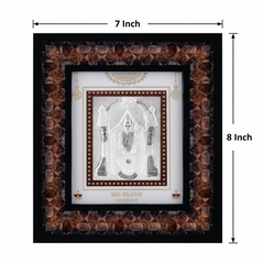 Balaji Frame - 999 Pure silver , 7 x 8 Inch