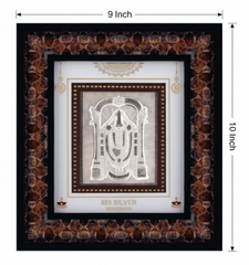 Balaji Frame - 999 Pure silver , 9 x 10 Inch