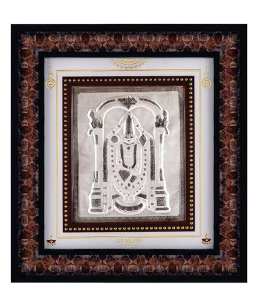 Balaji Frame - 999 Pure silver , 10 x 11 Inch