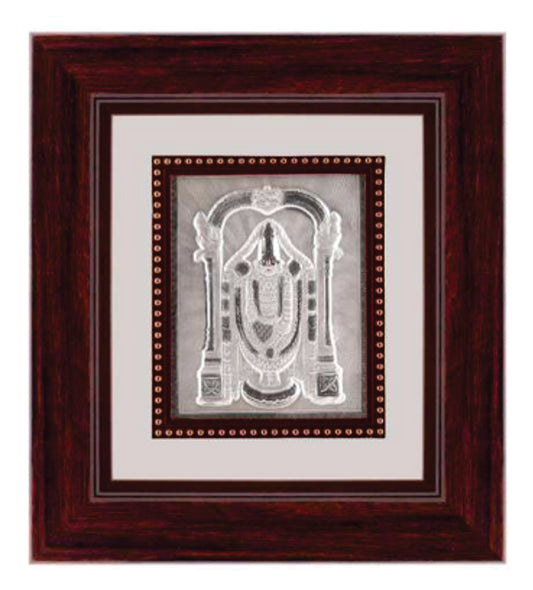 Balaji Frame - 999 Pure silver , 9 x 10 Inch