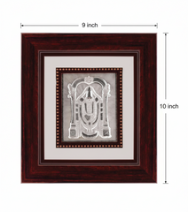 Balaji Frame - 999 Pure silver , 9 x 10 Inch