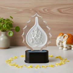 Ganeshji Trophy – Premium Corporate & Festive Gift | Elegant Home & Office Décor | Symbol of Prosperity - 999 Pure silver , 4 x 7 Inch