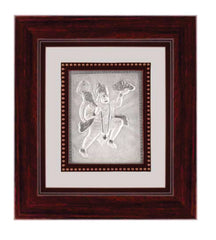 Hanumanji Frame - 999 Pure silver , 9 x 10 Inch