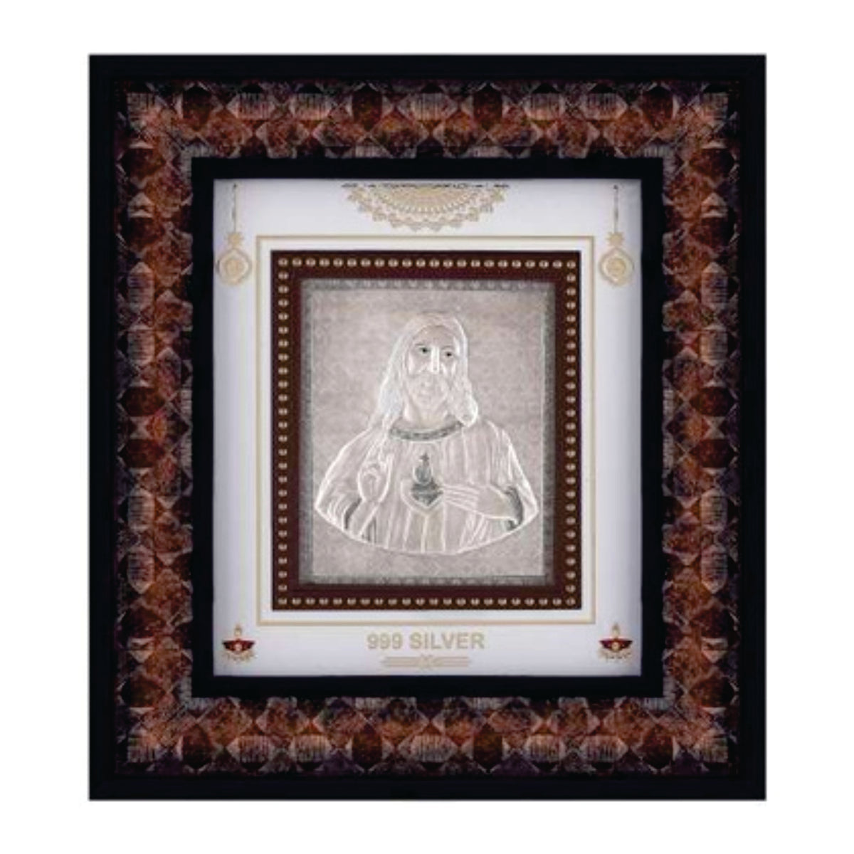Jessue Frame - 999 Pure silver , 9 x 10 Inch
