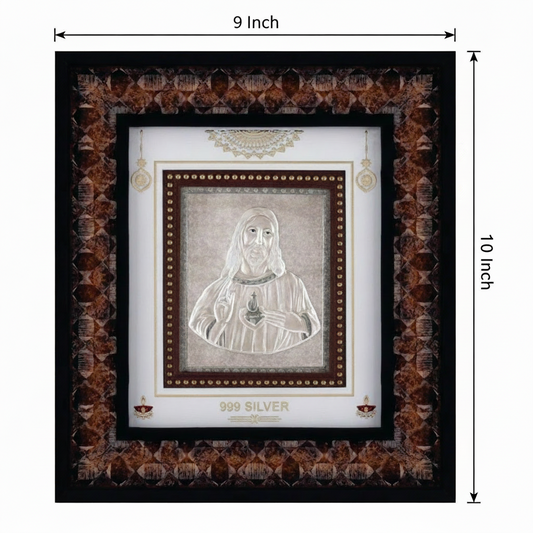 Jessue Frame - 999 Pure silver , 9 x 10 Inch