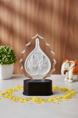 Laxmiji & Ganeshji Trophy – Premium Corporate & Festive Gift | Elegant Home & Office Décor | Symbol of Prosperity - 999 Pure silver , 4 x 7 Inch