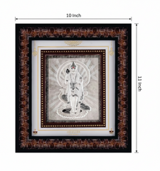 Murugan Frame - 999 Pure silver , 10 x 11 Inch