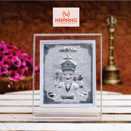 Nakoda Frame - 999 Pure silver , 3.5 x 4.5 Inch