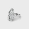 The Flourish Diamond Accent Ring