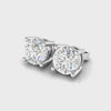 Ethical Round Diamond 0.20 CTTW Solitaire Studs Earrings