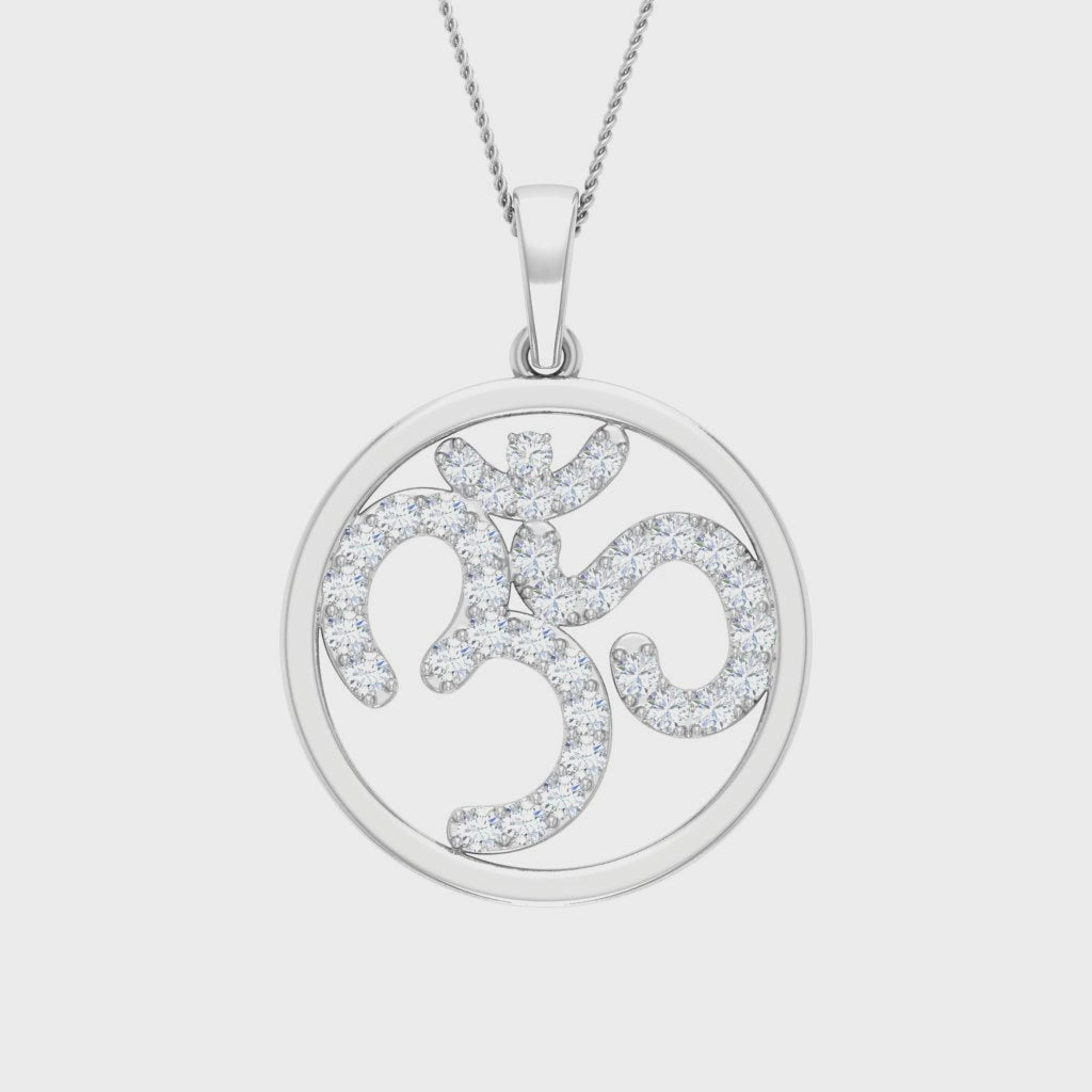 Hindu Religious Om Pendant
