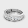 Durable Channel-Set Diamond Band Ring