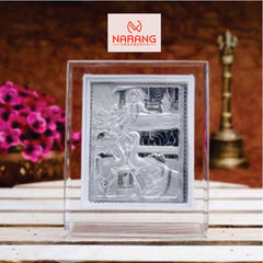 Sagat Ma Frame - 999 Pure silver , 3.5 x 4.5 Inch