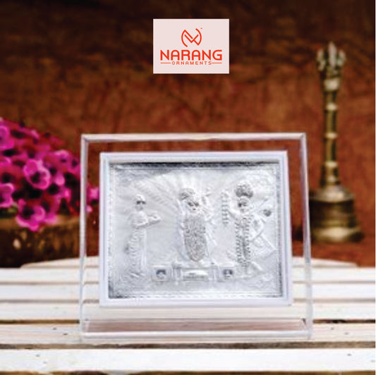 Sym Frame - 999 Pure silver , 3.5 x 4.5 Inch