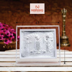 Sym Frame - 999 Pure silver , 3.5 x 4.5 Inch