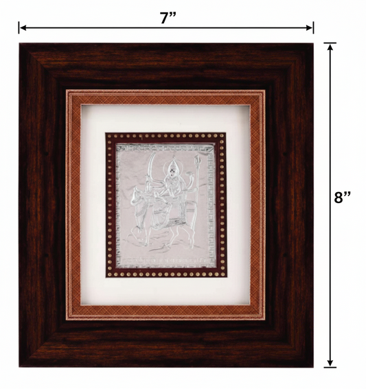Umiya Maa Frame - 999 Pure silver , 7 x 8 Inch