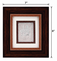 Umiya Maa Frame - 999 Pure silver , 7 x 8 Inch