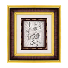 Umiya Maa Frame - 999 Pure silver , 8.5 x 9.5 Inch